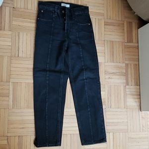 Levis altered straight jean dark grey